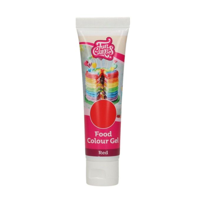 Gel colorant alimentaire rouge 20 g 