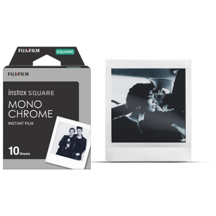 Fujifilm Instax Mini Instant Film - Monochrome (10 Shots) - Orms