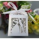 Wedding favors box "Les Mariés" (10pcs)