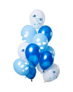 Ballons latex - It's a Boy - 33cm (12pcs)