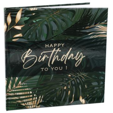 Gästebuch - Birthday Jungle