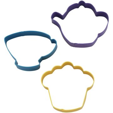 Tea Party cookie cutters