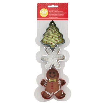 Cookie cutters - Fir, snowflake, gingerbread