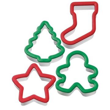 Ausstechformen aus Kunststoff - Weihnachten (4tlg.)