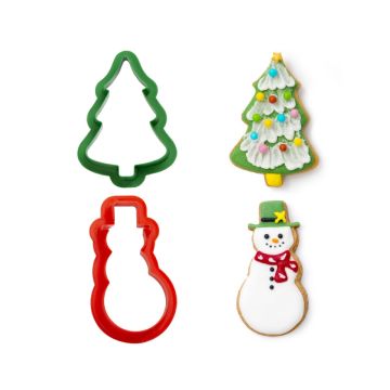 Cookie cutters - Tree and Santa Claus