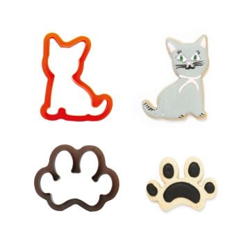 Emporte pièces - Chat (2pcs)