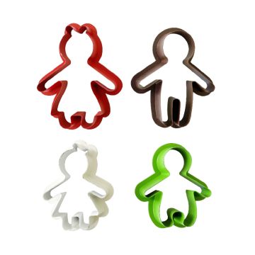Gingerbread cookie cutters (4pcs)