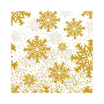 Kartons zu 4 Cupcakes - Flocons dorés