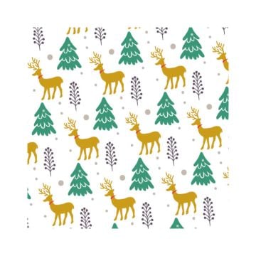 Kartons zu 4 Cupcakes - Cerfs