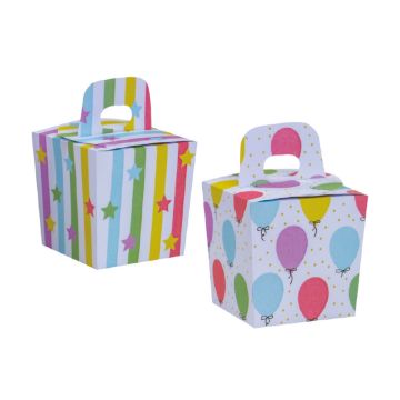 Candy boxes - Balloons and stars