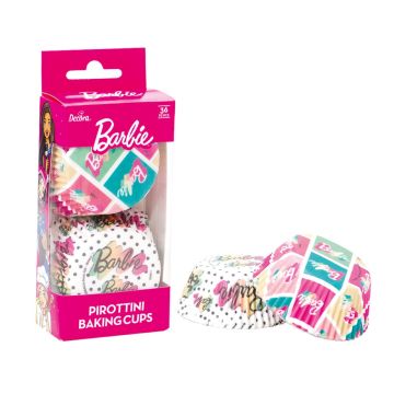 Caissettes à Cupcakes - Barbie Multicolore (36 pcs)