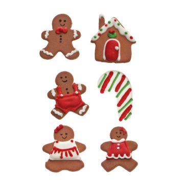 Sugar ornaments - Gingerbread