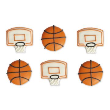Zuckerdekorationen - Basketball