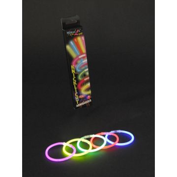 Neon-Armbänder (5 Stück) 