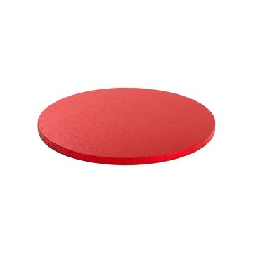 Red Round Tray 30cm (12mm)