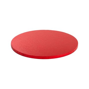 Red Round Tray 36cm (12mm)