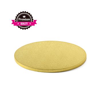 Plateau Rond Or 36cm (12mm)