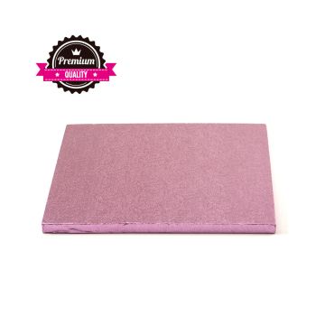 Light Pink Square Tray 25cm (12mm)