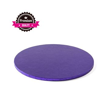 Purple Round Tray 25cm (12mm)