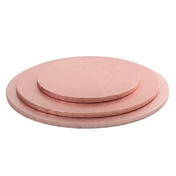 Plateau Rond Rose gold (12mm)