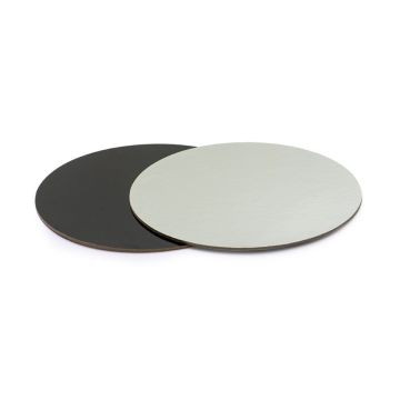 Tablett Schwarz / Silber (32cm)