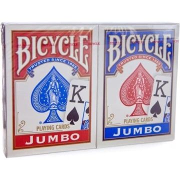 Cartes Bicycle Jumbo - Rider Back 2-Pack