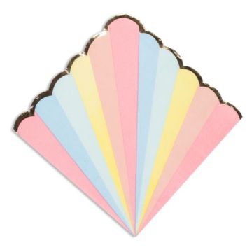 Serviettes Multicolore (16pcs)