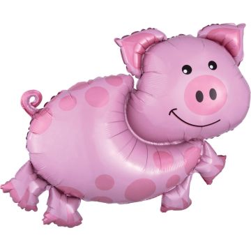 Alu-Ballon - Schwein