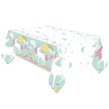 Plastic tablecloth - Licorne (137x243cm)