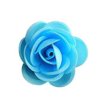 Décos comestibles - Rose Bleu 4.5cm (50pcs)