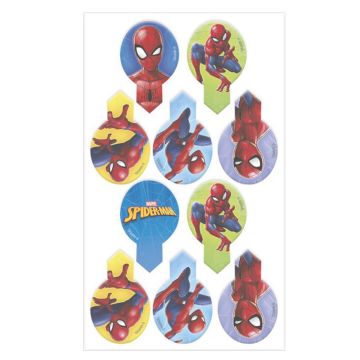 Minis Disques Comestibles - Spiderman