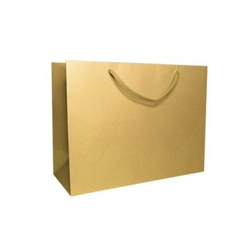 Geschenkbeutel L - gold