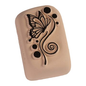 Temporary Tattoo Stone M - Flying Butterfly