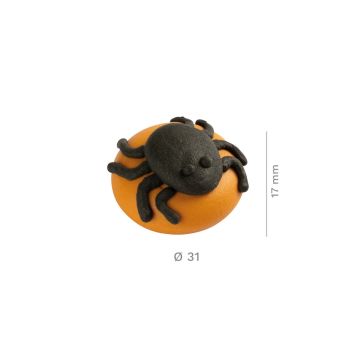 Sugar decorations - 3D Spider (1pce)