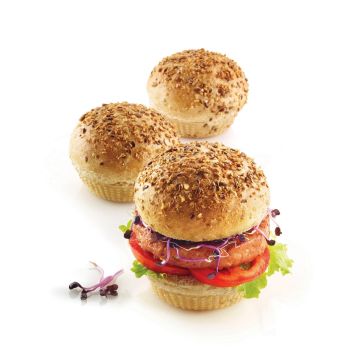 Silikonform - Burger Bread