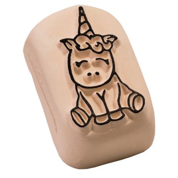 Temporary tattoo stone M - Seated Unicorn