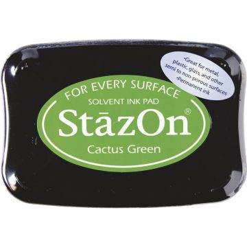 Coussin encreur - StazOn - Vert Cactus