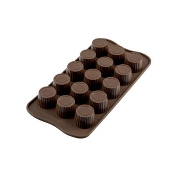 Schokoladen-Silikonform - Pralinen