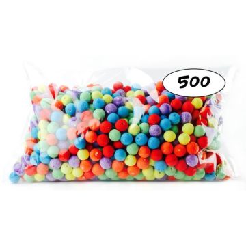 500 multicolored balls for Sarbacane