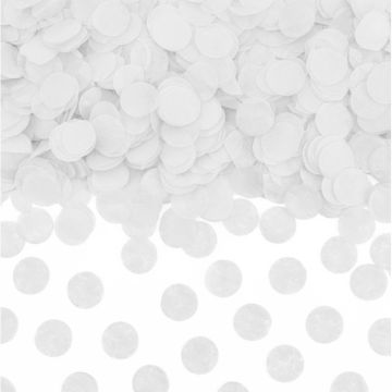 Confetti 2.5cm - Blanc
