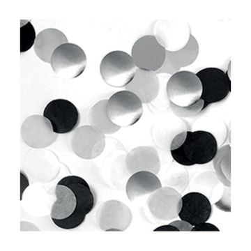 Confetti 2.5cm - Silver Mix