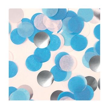 Confetti 2.5cm - Mix Bleu
