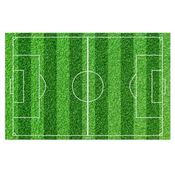 Disque comestible - Terrain de foot 14.8x21cm