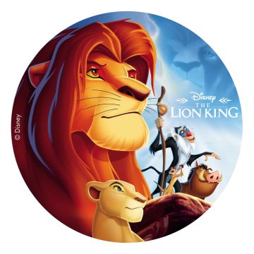 Edible disc - The Lion King (20cm)