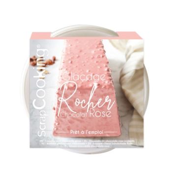 Glaçage rocher - Pink Chocolate (400g)