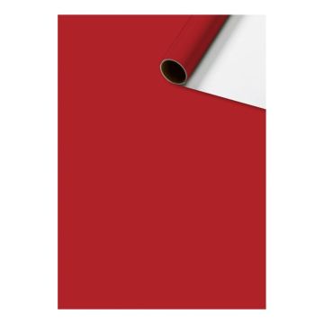 Papier Cadeau - Uni Rouge Foncé (5m)