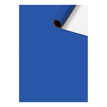 Papier Cadeau - Uni Bleu (5m)