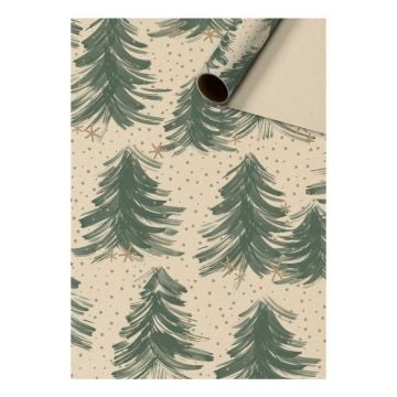 Papier Cadeau - Inverno Vert Foncé (2m)