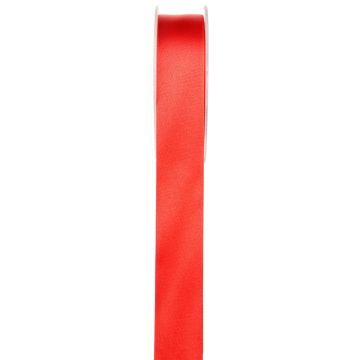 Satin Ribbon 6mm - Red (25m)
