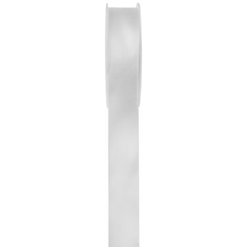 Weißes Satinband 25mm (25m)